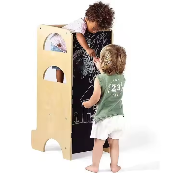 Wooden Kitchen Helper Tower